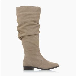 Slouchy leather boots- Beacon Steve Madden